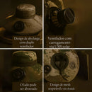 Chapéu de Sol com Ventilador Solar – Refresque-se com Estilo e Proteção em Qualquer Lugar!