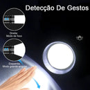 Holofote De Cabeça LED Super Brilhante Recarregável USB Com Sensor De presença À Prova D'água